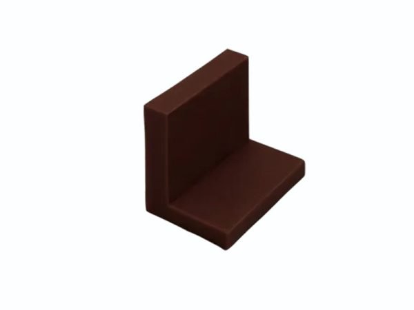 Szekrényakasztó sötétbarna 35x50mm IKEA (P6)