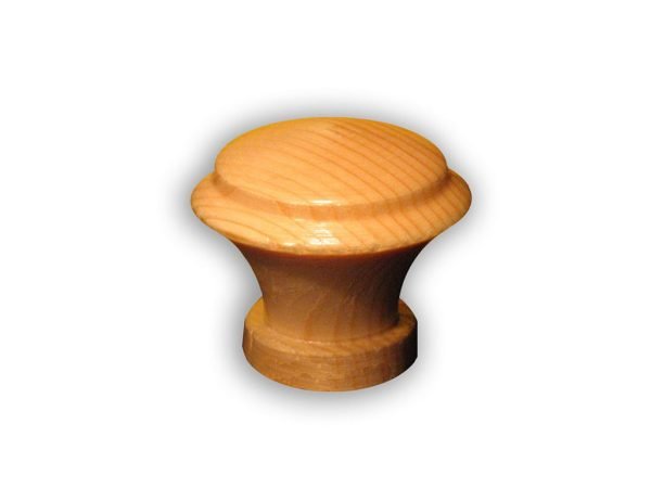 Bútorgomb fenyő lakkozott ⦰44 mm (K100)