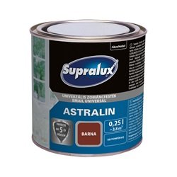 Supralux Astralin Univ.zománc selyemfényű barna 0,25 L