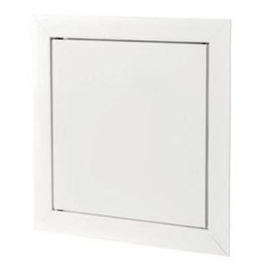 Szervízajtó 200x200mm műanyag fehér