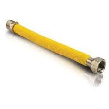 BEKÖTŐCSŐ KIHÚZHATÓ 1/2"- 1/2"KB 500-1000mm SUPERFLEX/PAKTERMO (sárga) (P6)