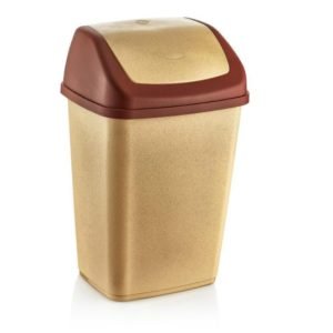 Billenő szemetes Poly 35l fehér