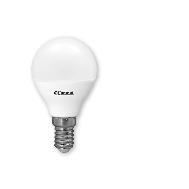 Izzó-led kisgömb 8W/61W E14 750l 3000K COMMEL 305-204 WARM WHITE
