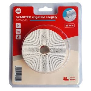 Szaniter szigetelő szegély öntapadós fehér 240x2,2cm