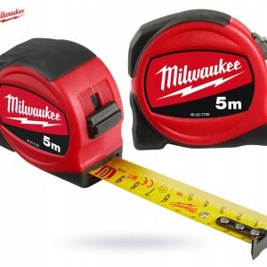 Mérőszalag 5m x 19mm metrikus SLIMLINE MILWAUKEE