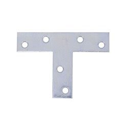 Összekötő lemez "T" 120x73x19 / 1,5mm horganyzott (4B)