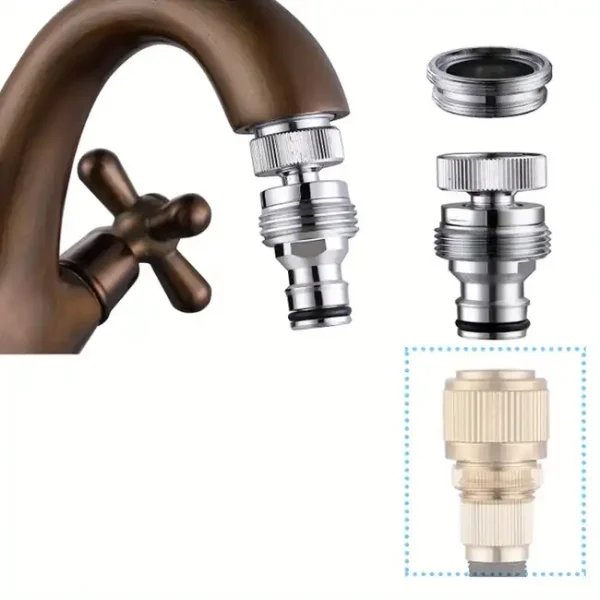Gyorscsatlakozó/perlátor adapter M22 belső menetes