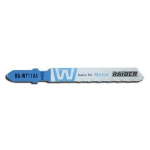 Dekopírfűrészlap "T" fémhez 76/50 mm fogtáv=1,2 mm (2 db) Raider