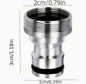 Gyorscsatlakozó/perlátor adapter M24 külső menetes