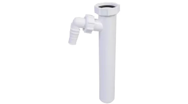 Mosogató szifon kötöcső mosogatógép csatlakozóval 40mm STY-512