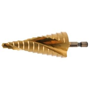 Lépcsősfúró 4-20mm HSS-TIN 1/4" HEX Raider