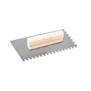 Glettvas fogazott 10x10mm 120x240mm