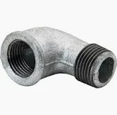 Horganyzott könyök 1/2 KB (P2)