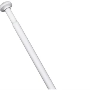 Zuhanyfüggöny tartó króm rúgós, vastag 110-200cm