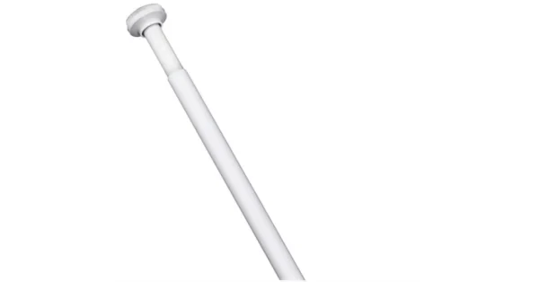 Zuhanyfüggöny tartó króm rúgós, vastag 110-200cm