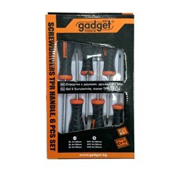 Csavarhúzó készlet 6db-os Cr-V GADGET