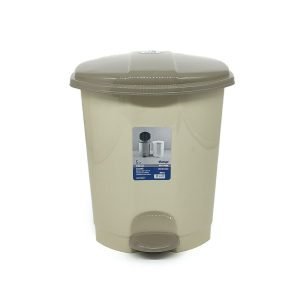 Pedálos szemetes 5l 20x20x24cm (01010)