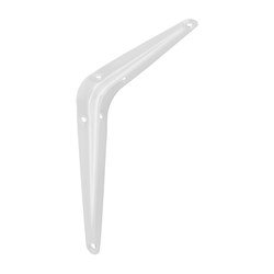 Polctartó konzol fém 200x250mm fehér (DH)
