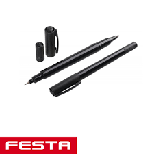 Jelölőfilc fekete,vékony Festa