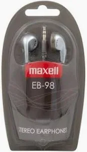 Fülhallgató vezetékes Maxell eb-98 ezüst