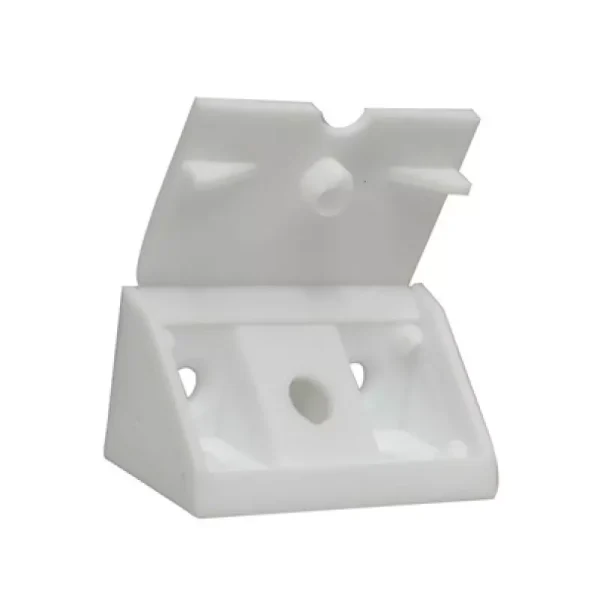 Sarokmerevítő 43x20x20mm műanyag