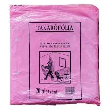 Takarófólia 4x5m normál TJ