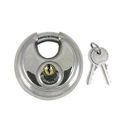 Kerek lakat 70mm "discos" 2 kulcsos