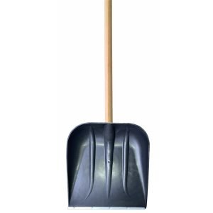 Hólapát 40cm műanyag fanyéllel élvédővel öblös