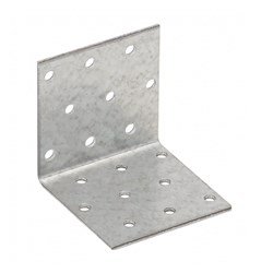 Sarokösszekötő lemez perforált 100x100x60x2mm (4B)