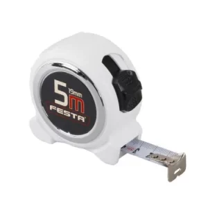 Mérőszalag 5m x 19mm erősített Festa