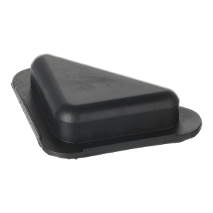 Bútorláb 2cm magas háromszög (fekete) (3A)