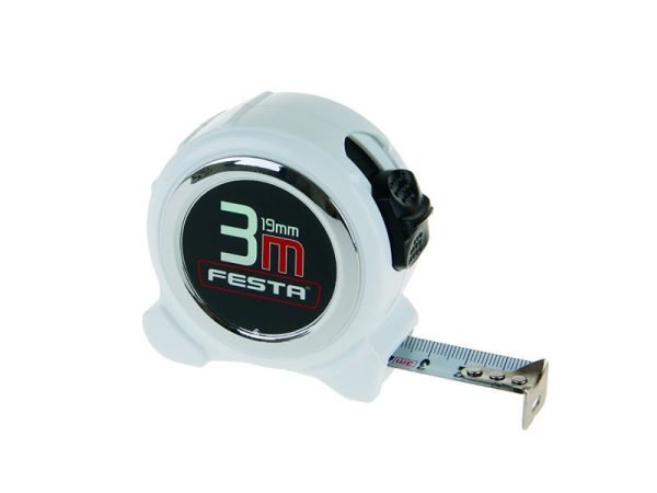 Mérőszalag 3m x 19mm erősített Festa drága