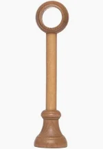 Karnis 28mm FILIGRANO tartó 18cm világos-tölgy 1db/csom