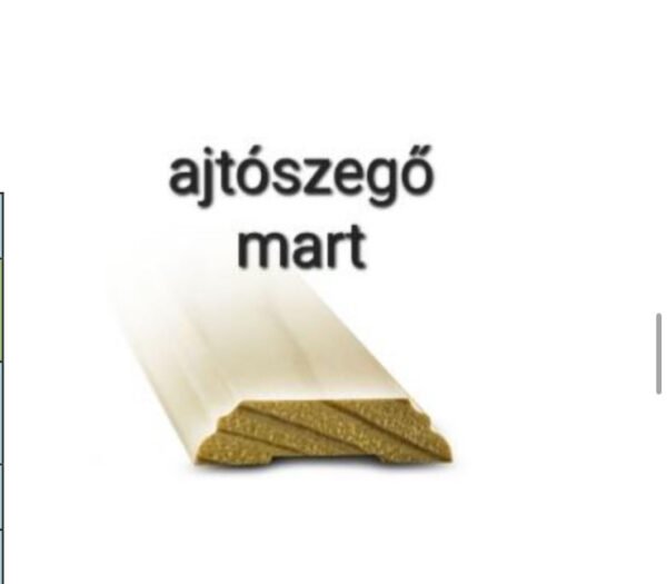 Léc ajtó szegély 1,1M 3,5cm ajtó takaró (poloska)