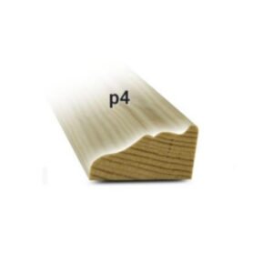 Léc (P4) parkettaszegély 4x2 cm