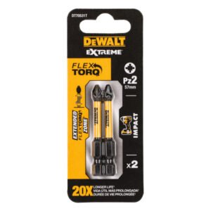 Dewalt extreme impact bithegy pz2x57mm (2db)dt70531t-qz