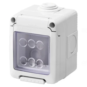 Gewiss falon kívüli szerelvénydoboz 2modul, csapfedeles IP55 GW27042