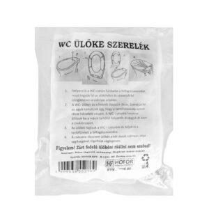WC zsanér garnitúra műanyag ülőkéhez
