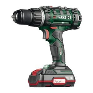 PARKSIDE® Kétsebességes Akkus Csavarbehajtó, Fúrógép, Akkumulátorral és töltővel (PABS 20-Li G8)