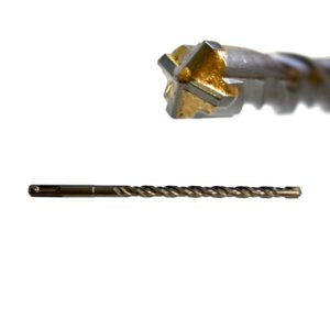 Kőzet+betonfúró SDS+ 10x160mm 4 élű hegy Hoteche